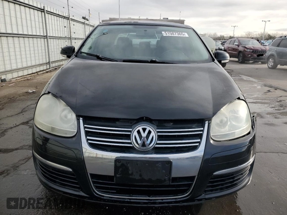 2009 Volkswagen Jetta Sedan SE with VIN 3VWRM71K09M141243, listed as a Copart auction lot 51507365 with 154,474 mi miles and Salvage Title. Bid and sale history available at carsss.com. Image 5.