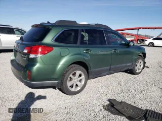 2014 Subaru Outback Premium with VIN 4S4BRBCC1E3222824, listed as a Copart auction lot 46553755 with 132,792 mi miles and Salvage Title. Bid and sale history available at DreamBid. Image 3.