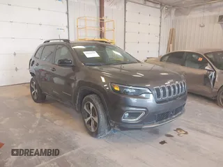 2022 Jeep Cherokee Limited with VIN 1C4PJMDX6ND531424, listed as a IAAI auction lot 42334739 with 22,473 mi miles and . Bid and sale history available at DreamBid. Image 1.