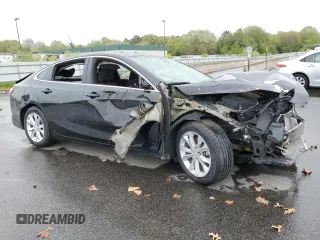 2022 Chevrolet Malibu LT with VIN 1G1ZD5ST2NF163827, listed as a Copart auction lot 55413545 with 43,848 mi miles and Non Repairable. Bid and sale history available at DreamBid. Image 4.