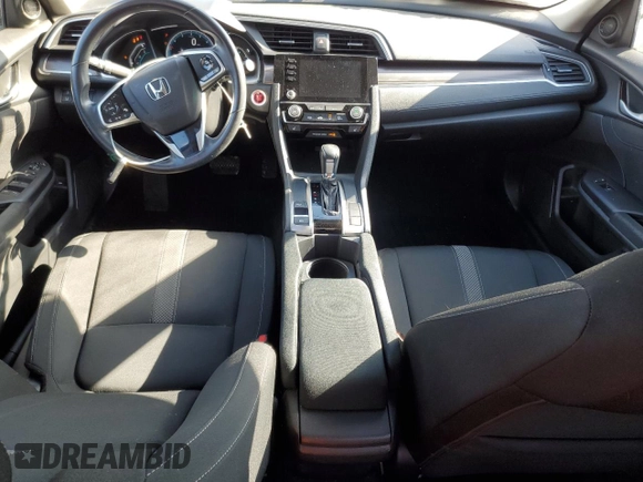 2019 Honda Civic Sedan EX with VIN 19XFC1F38KE004123, listed as a Copart auction lot 44943015 with 40,963 mi miles and Salvage Title. Bid and sale history available at carsss.com. Image 8.