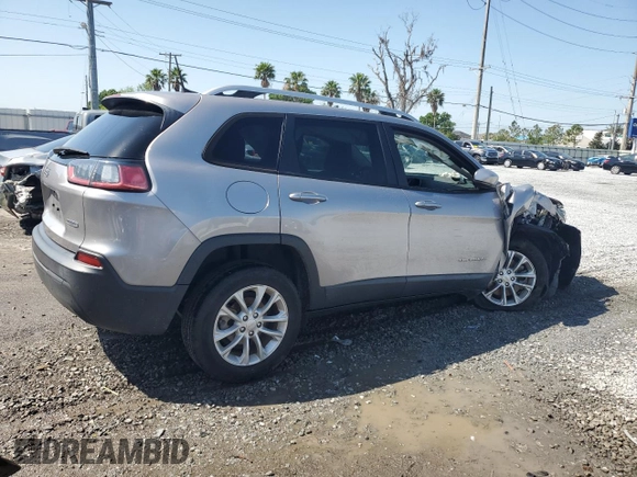 2021 Jeep Cherokee Latitude with VIN 1C4PJLCB8MD156182, listed as a Copart auction lot 51438455 with 69,987 mi miles and Non Repairable. Bid and sale history available at carsss.com. Image 3.