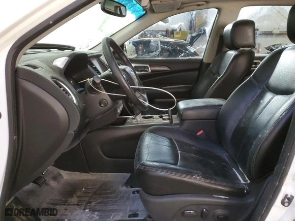 2014 Nissan Pathfinder Platinum with VIN 5N1AR2MM8EC658430, listed as a Copart auction lot 46711815 with 108,376 mi miles and Salvage Title. Bid and sale history available at carsss.com. Image 7.