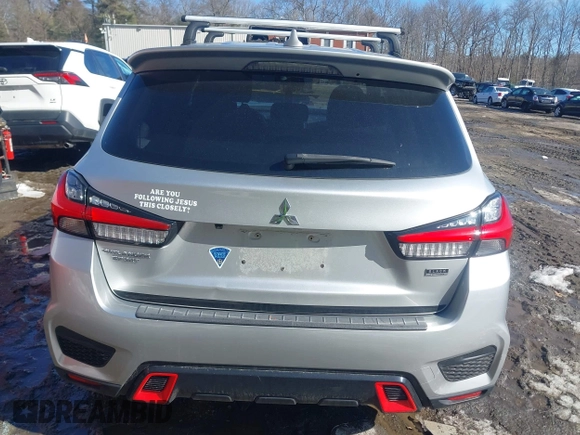 2020 Mitsubishi Outlander Sport ES 2.0 with VIN JA4AR3AU1LU019483, listed as a IAAI auction lot 41611491 with 69,389 mi miles. Bid and sale history available at carsss.com. Image 16.
