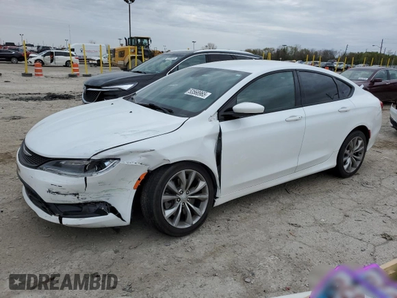 2016 Chrysler 200 S z VIN 1C3CCCBG4GN111295, wystawiony jako Copart lot #53568965 z przebiegiem 81 101 mil mil oraz Szkoda całkowita • Salvage title. Historia ofert i sprzedaży dostępna na DreamBid. Obrazek 1.