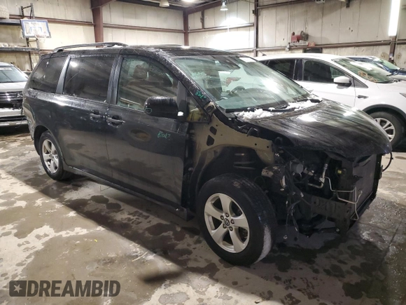 2019 Toyota Sienna L with VIN 5TDZZ3DC7KS991281, listed as a Copart auction lot 88310775 with 72,923 mi miles and Salvage Title. Bid and sale history available at carsss.com. Image 4.