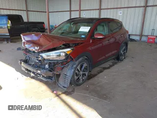 2016 Hyundai Tucson Limited with VIN KM8J33A21GU069937, listed as a IAAI auction lot 41861070 with 126,716 mi miles. Bid and sale history available at carsss.com. Image 17.