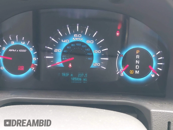 2012 Ford Fusion SEL with VIN 3FAHP0JG0CR363922, listed as a IAAI auction lot 42727491 with 185,806 mi miles and . Bid and sale history available at DreamBid. Image 7.