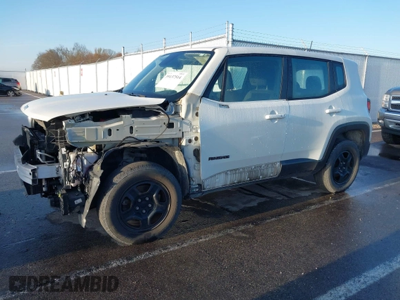 2018 Jeep Renegade Sport z VIN ZACCJBAB5JPJ51365, wystawiony jako IAAI lot #39137514 z przebiegiem 131 256 mil mil oraz . Historia ofert i sprzedaży dostępna na DreamBid. Obrazek 19.