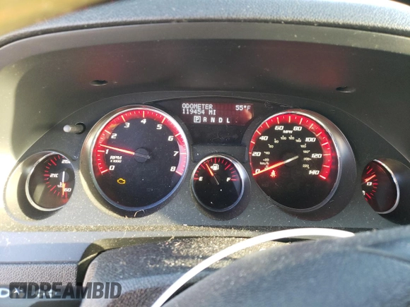 2012 GMC Acadia Denali with VIN 1GKKVTED0CJ335530, listed as a Copart auction lot 48971265 with 119,454 mi miles and Salvage Title. Bid and sale history available at carsss.com. Image 9.