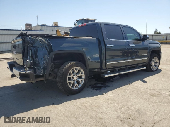 2018 GMC Sierra 1500 SLT with VIN 3GTP1NEC3JG502378, listed as a Copart auction lot 56557045 with 56,482 mi miles and Salvage title. Bid and sale history available at DreamBid. Image 3.