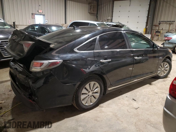2016 Hyundai Sonata Hybrid SE with VIN KMHE24L11GA036923, listed as a Copart auction lot 40149594 with 125,144 mi miles. Bid and sale history available at carsss.com. Image 3.