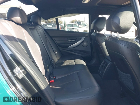 2014 BMW 3 Series 335i with VIN WBA3A9C52EF686470, listed as a IAAI auction lot 41411723 with 89,816 mi miles. Bid and sale history available at carsss.com. Image 8.