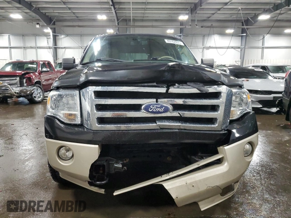 2010 Ford Expedition Eddie Bauer with VIN 1FMJU1J55AEB48542, listed as a Copart auction lot 49162835 with 171,100 mi miles and Salvage title. Bid and sale history available at DreamBid. Image 5.