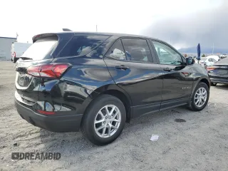 2022 Chevrolet Equinox LS with VIN 2GNAXHEVXN6119294, listed as a Copart auction lot 51956075 with 34,320 mi miles and Salvage title. Bid and sale history available at DreamBid. Image 3.