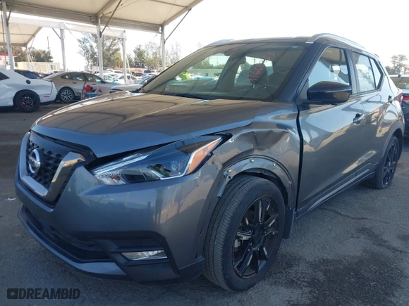 2020 Nissan Kicks SR with VIN 3N1CP5DV0LL558131, listed as a IAAI auction lot 41668855 with 38,358 mi miles. Bid and sale history available at carsss.com. Image 18.