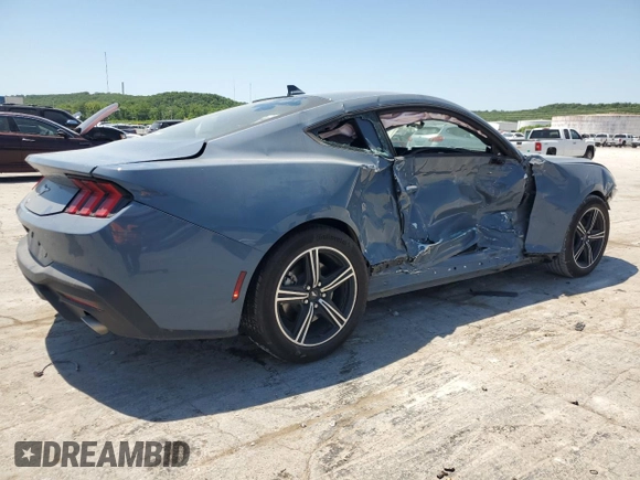 2024 Ford Mustang EcoBoost with VIN 1FA6P8THXR5141119, listed as a Copart auction lot 56909265 with 22,439 mi miles and Salvage title. Bid and sale history available at DreamBid. Image 3.
