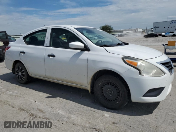 2016 Nissan Versa SV with VIN 3N1CN7AP7GL889527, listed as a Copart auction lot 63483505 with 147,175 mi miles and Clean title. Bid and sale history available at DreamBid. Image 4.