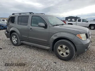 2006 Nissan Pathfinder SE with VIN 5N1AR18W76C671614, listed as a Copart auction lot 61394934 with 237,221 mi miles and Salvage Title. Bid and sale history available at carsss.com. Image 4.