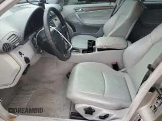 2004 Mercedes-Benz C 230 Kompressor with VIN WDBRF40J54A623277, listed as a Copart auction lot 45769675 with 166,842 mi miles and Salvage Title. Bid and sale history available at DreamBid. Image 7.