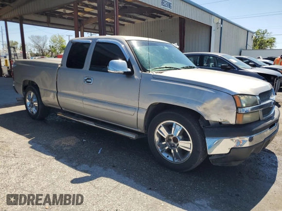 2005 Chevrolet Silverado 1500 Work Truck z VIN 1GCEC19X05Z291296, wystawiony jako Copart lot #48926825 z przebiegiem 282 858 mil mil oraz Szkoda całkowita • Salvage title. Historia ofert i sprzedaży dostępna na DreamBid. Obrazek 4.