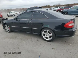 2009 Mercedes-Benz CLK 350 with VIN WDBTJ56H79F268881, listed as a Copart auction lot 79598644 with 147,088 mi miles and Salvage Title. Bid and sale history available at DreamBid. Image 2.