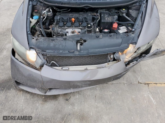2010 Honda Civic Sdn LX with VIN 19XFA1F57AE018570, listed as a Copart auction lot 51152525 with 150,821 mi miles and Salvage Title. Bid and sale history available at carsss.com. Image 11.