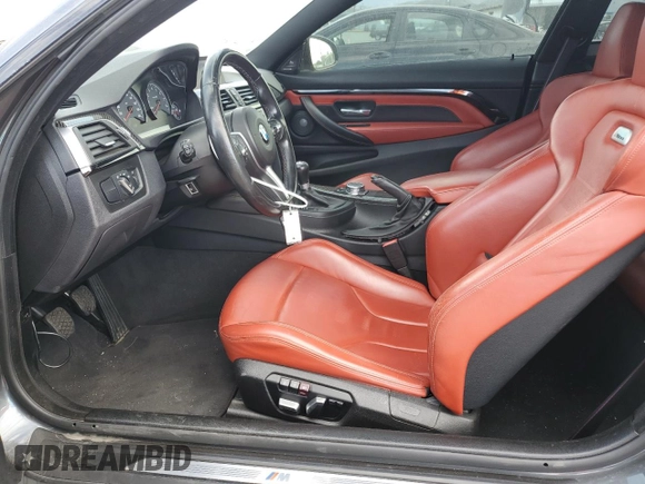 2017 BMW M4 with VIN WBS3R9C58HK708973, listed as a Copart auction lot 74006423 with 79,844 mi miles. Bid and sale history available at carsss.com. Image 7.