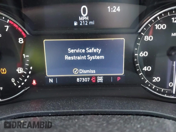 2020 Cadillac XT5 Premium Luxury AWD with VIN 1GYKNDRS2LZ183191, listed as a IAAI auction lot 41217033 with 87,307 mi miles. Bid and sale history available at carsss.com. Image 15.
