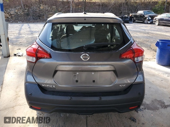 2020 Nissan Kicks SV with VIN 3N1CP5CVXLL567114, listed as a Copart auction lot 48294635 with 57,193 mi miles and Salvage Title. Bid and sale history available at DreamBid. Image 6.