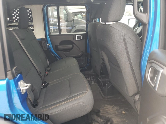 2024 Jeep Wrangler Sport S z VIN 1C4PJXDN9RW124207, wystawiony jako Copart lot #52869285 z przebiegiem 13 613 mil mil oraz Szkoda całkowita • Salvage title. Historia ofert i sprzedaży dostępna na DreamBid. Obrazek 11.