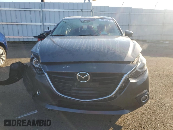 2014 Mazda 3 S Grand Touring with VIN JM1BM1W38E1195867, listed as a Copart auction lot 41918475 with 49,100 mi miles and Salvage Title. Bid and sale history available at DreamBid. Image 5.