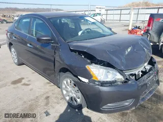 2015 Nissan Sentra SV with VIN 3N1AB7AP6FL656723, listed as a IAAI auction lot 41824197 with NaN miles. Bid and sale history available at carsss.com. Image 1.
