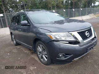 2013 Nissan Pathfinder SV z VIN 5N1AR2MM8DC611266, wystawiony jako IAAI lot #42497311 z przebiegiem 120 191 mil mil oraz . Historia ofert i sprzedaży dostępna na DreamBid. Obrazek 1.