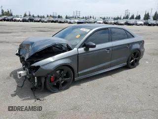 2019 Audi S3 Premium Plus with VIN WAUB1GFF5K1019292, listed as a Copart auction lot 56431503 with 0 mi miles. Bid and sale history available at carsss.com. Image 1.