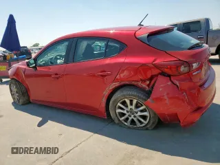 2018 Mazda 3 Sport with VIN 3MZBN1K73JM202577, listed as a Copart auction lot 52208665 with 134,207 mi miles and Salvage Title. Bid and sale history available at DreamBid. Image 2.
