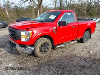 2022 Ford F-150 XL with VIN 1FTMF1CB0NKE05421, listed as a IAAI auction lot 41468165 with 20,265 mi miles. Bid and sale history available at carsss.com. Image 17.