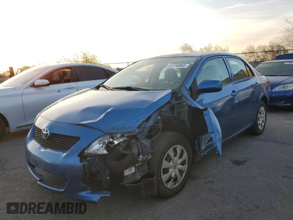 2010 Toyota Corolla with VIN 1NXBU4EE2AZ183352, listed as a Copart auction lot 51110565 with 176,225 mi miles and Salvage title. Bid and sale history available at DreamBid. Image 1.