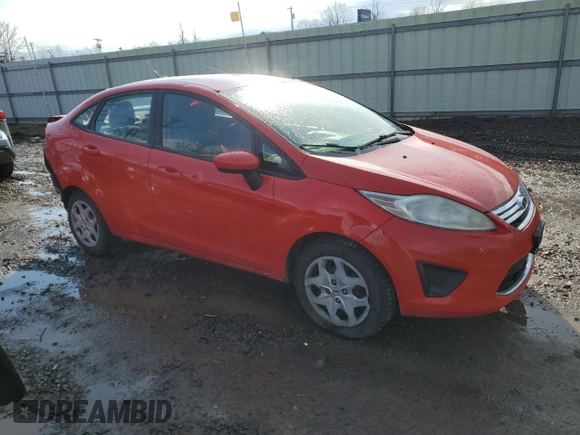 2012 Ford Fiesta SE with VIN 3FADP4BJ2CM101199, listed as a Copart auction lot 50337085 with 185,123 mi miles and Salvage Title. Bid and sale history available at DreamBid. Image 4.