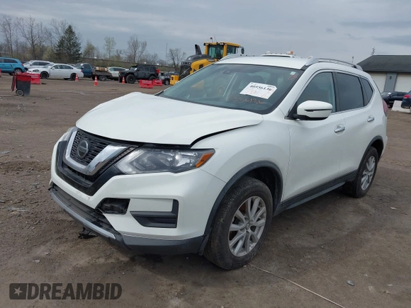 2019 Nissan Rogue SV with VIN KNMAT2MVXKP528443, listed as a IAAI auction lot 40556136 with 176,994 mi miles. Bid and sale history available at carsss.com. Image 17.