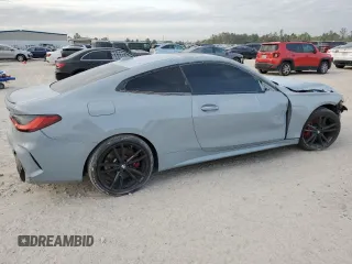 2024 BMW 4 Series M440i with VIN WBA83AP03RCN86790, listed as a Copart auction lot 76107254 with 39,303 mi miles and Salvage Title. Bid and sale history available at carsss.com. Image 3.