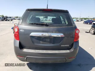 2011 Chevrolet Equinox LS with VIN 2GNALBEC2B1147400, listed as a Copart auction lot 52441585 with 123,546 mi miles and Salvage Title. Bid and sale history available at carsss.com. Image 6.