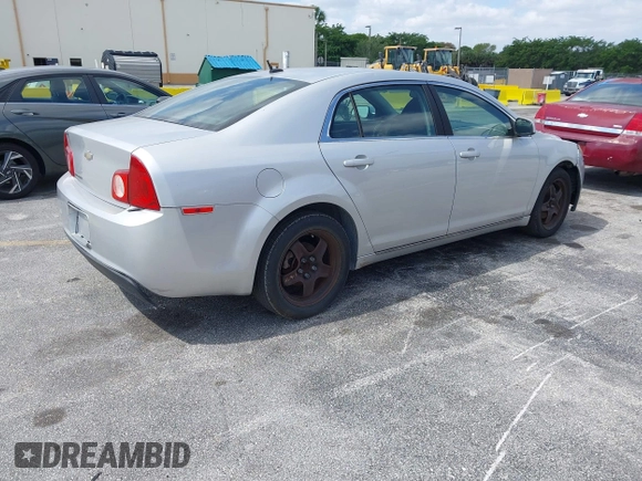 2010 Chevrolet Malibu 1LT with VIN 1G1ZC5EB5AF115867, listed as a IAAI auction lot 42101925 with 174,468 mi miles and . Bid and sale history available at DreamBid. Image 4.