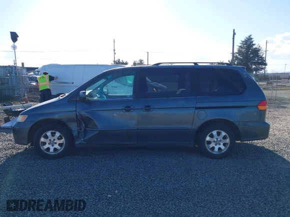 2003 Honda Odyssey EX-L with VIN 5FNRL18993B039943, listed as a IAAI auction lot 41742829 with 227,581 mi miles and . Bid and sale history available at DreamBid. Image 14.