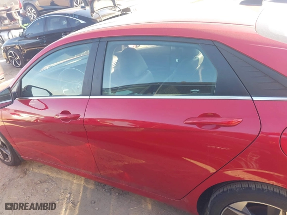 2023 Hyundai Elantra Limited with VIN 5NPLP4AG1PH119250, listed as a IAAI auction lot 41697199 with 16,588 mi miles. Bid and sale history available at carsss.com. Image 14.