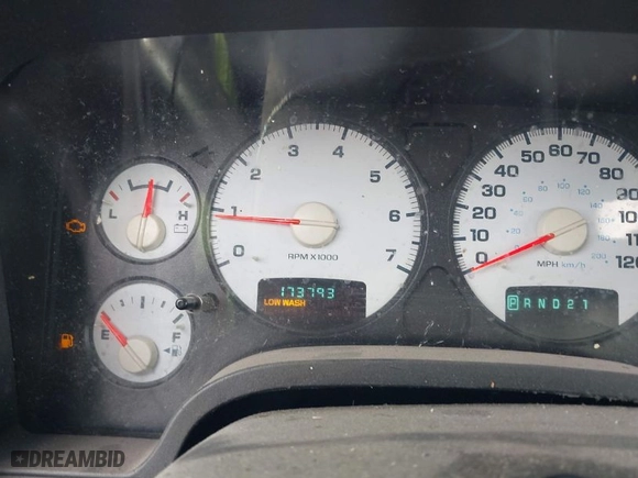 2003 Dodge Ram 1500 ST with VIN 1D7HU18D13S285228, listed as a IAAI auction lot 41767228 with 173,793 mi miles. Bid and sale history available at carsss.com. Image 7.