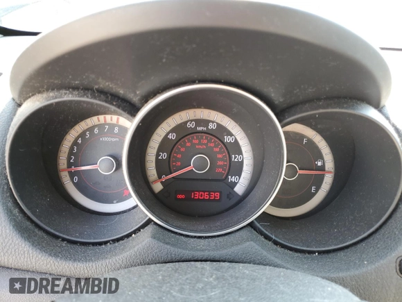2011 Kia Forte LX with VIN KNAFT4A28B5888296, listed as a Copart auction lot 71372764 with 130,639 mi miles and Salvage Title. Bid and sale history available at carsss.com. Image 9.