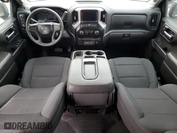 2021 Chevrolet Silverado 1500 Custom Trail Boss with VIN 3GCPYCEF4MG226338, listed as a Copart auction lot 49102115 with 76,117 mi miles and Salvage Title. Bid and sale history available at DreamBid. Image 8.