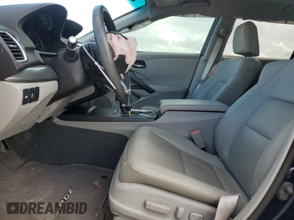 2018 Acura RDX Technology with VIN 5J8TB3H59JL015381, listed as a Copart auction lot 44217845 with 107,766 mi miles and Salvage Title. Bid and sale history available at DreamBid. Image 7.