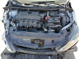 2019 Nissan Sentra S with VIN 3N1AB7AP2KY390081, listed as a Copart auction lot 47303135 with 124,376 mi miles and Salvage Title. Bid and sale history available at carsss.com. Image 13.
